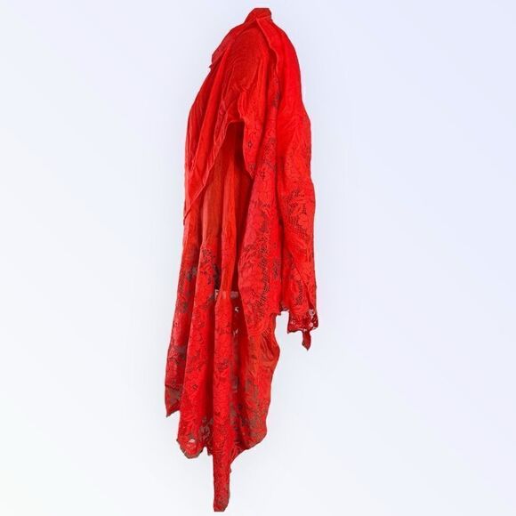 Valentino Cashmere Blend Lace Scarf - Picture 2 of 6